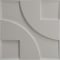 Ekena Millwork 19 5/8in. W x 19 5/8in. H Nestor EnduraWall Decorative 3D Wall Panel Covers 2.67 Sq. Ft. WP20X20NEBGL - alternate 2